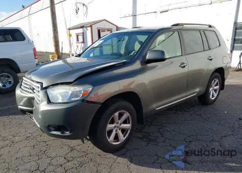 2009 Toyota Highlander z USA, uszkodzony, nr VIN JTEES41A892147260